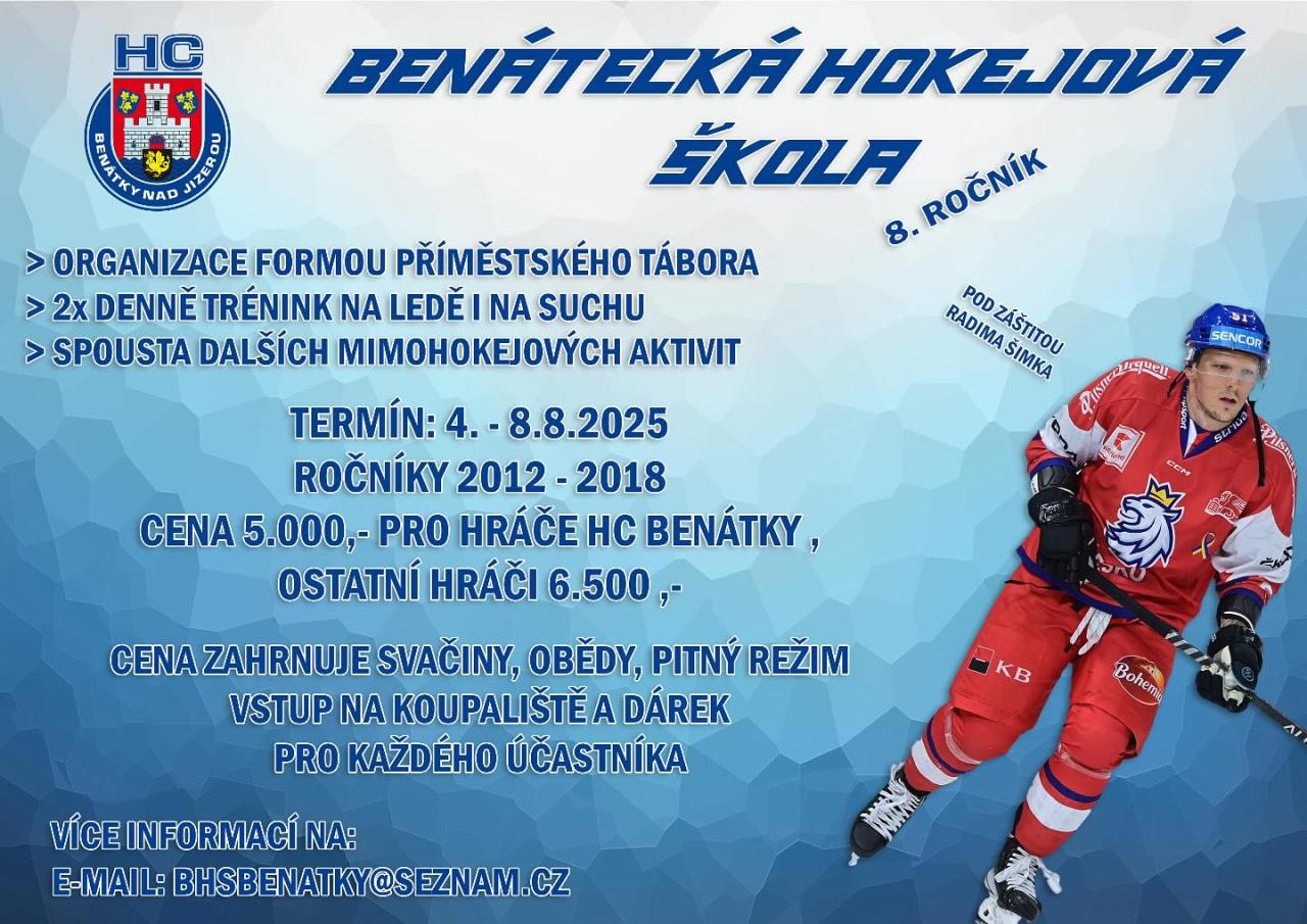 Letní, příměstské tábory a kempy Benátky nad Jizerou 2