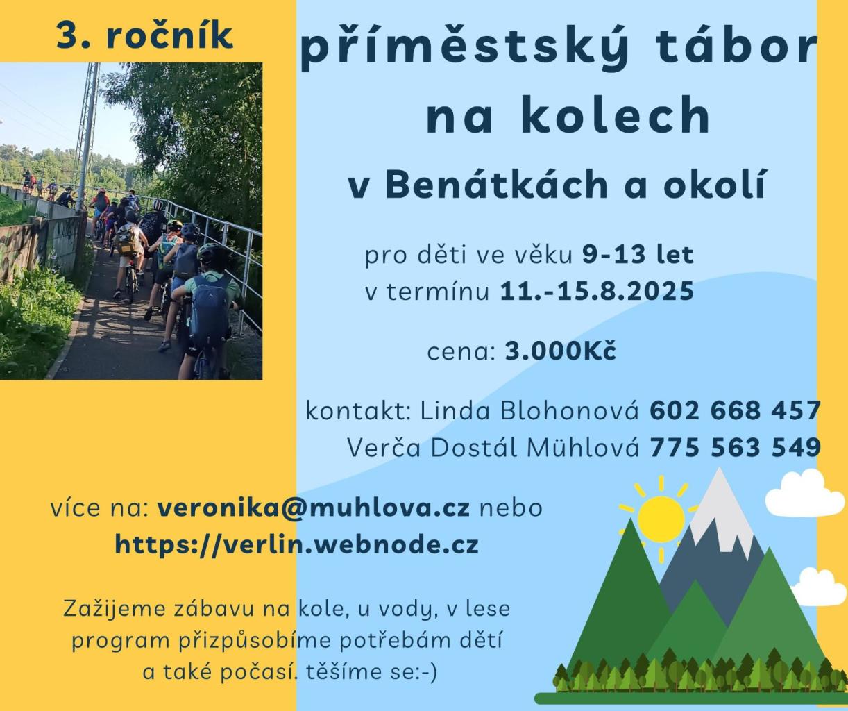 Letní, příměstské tábory a kempy Benátky nad Jizerou 7