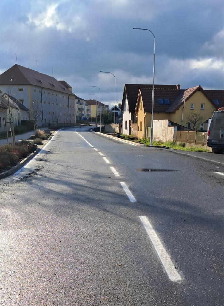 Rekonstrukce ulice Pražská - stavba „II/610 Tuřice – Kbel průtah“