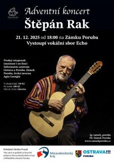 Zámecký adventní koncert Štěpána Raka