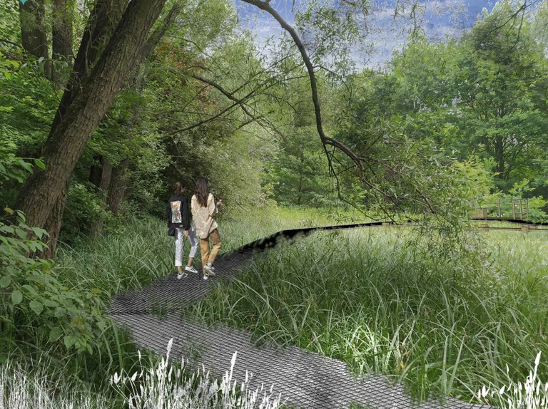 Již brzy najdeme v Ostravě unikátní plochu s mokřady a tůněmi 