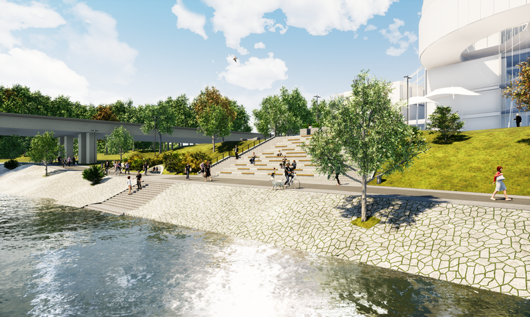 Na břeh Ostravice se vrátí stroje, začíná další část revitalizace