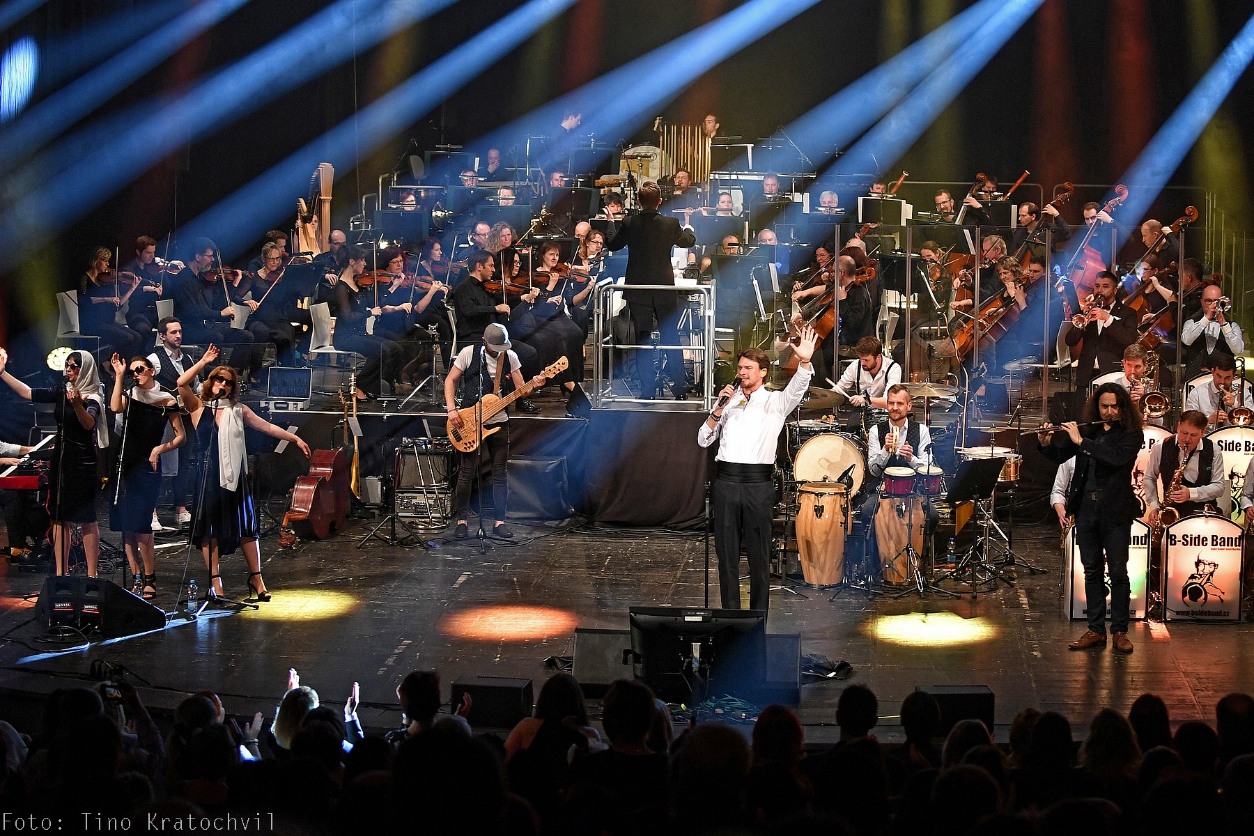 Vystoupení Vojtěcha Dyka v Multifunkční aule Gong. Foto: JFO