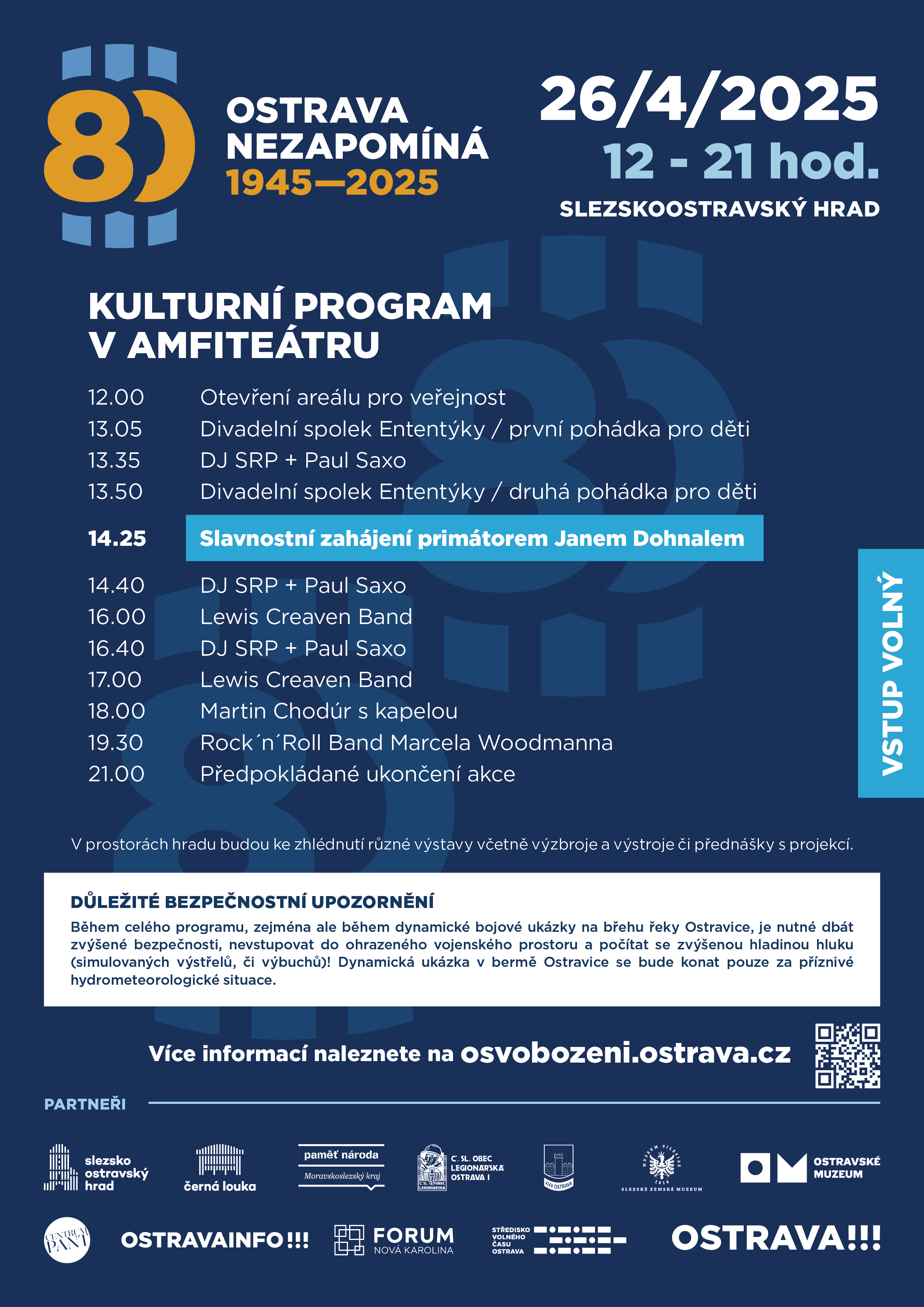 Kulturní program v amfiteátru
